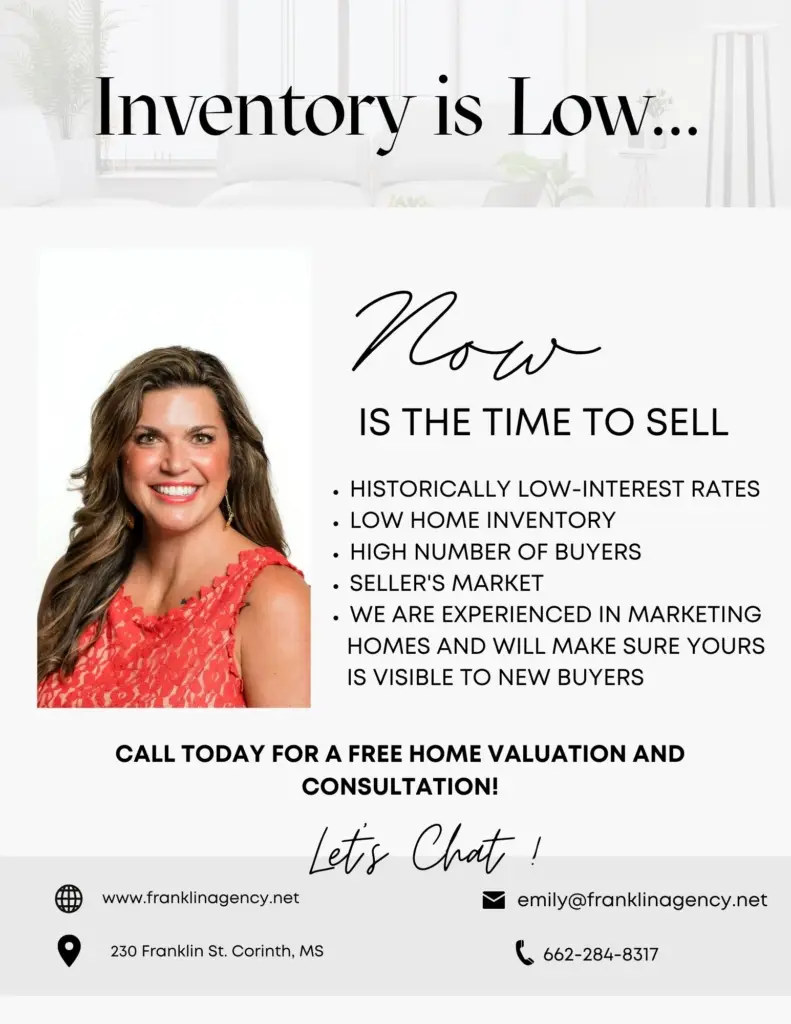 Real Estate Bulletin, Emily McGrath, The Franklin Agency, Corinth MS